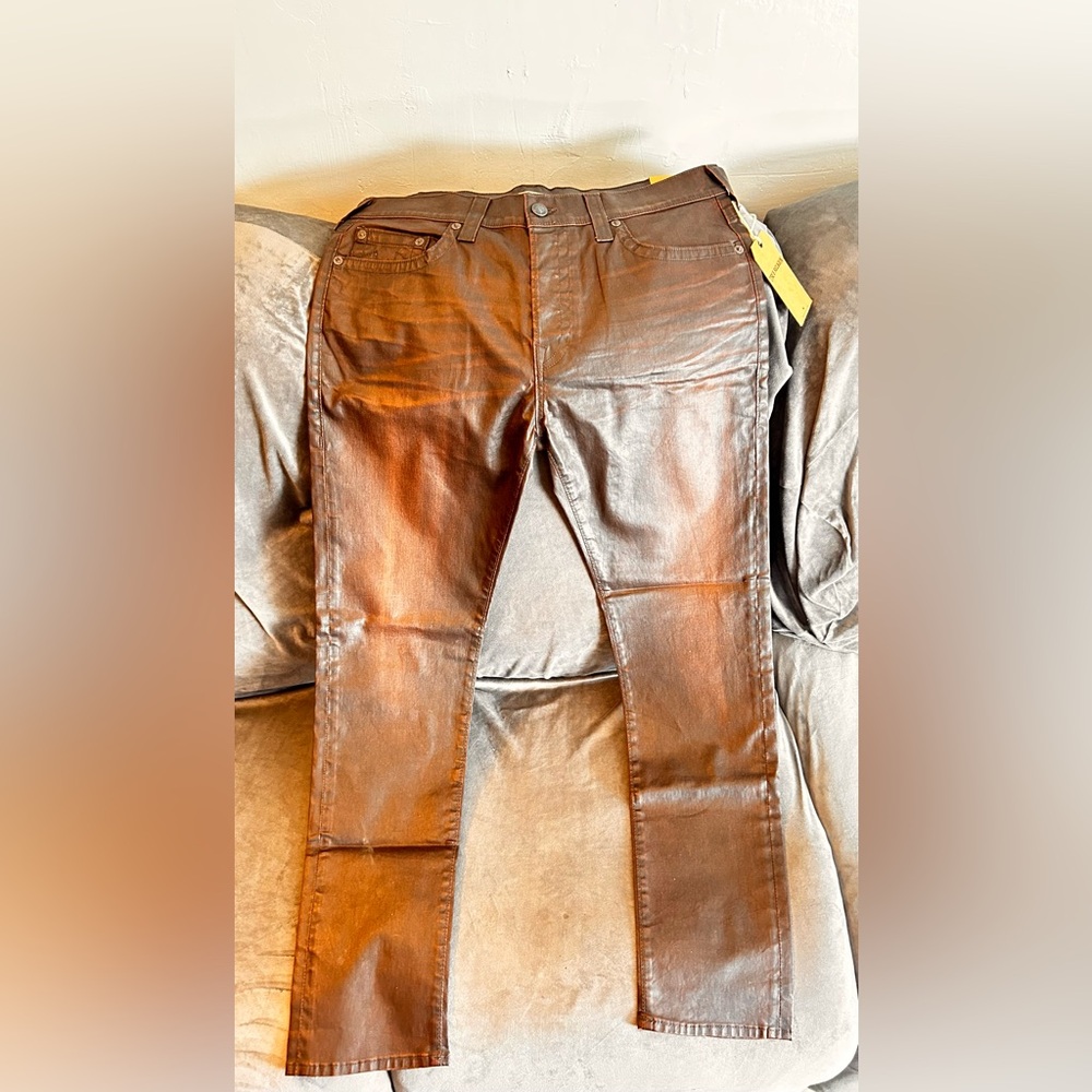 True Religion Men's Copper Skinny Jeans - Picture 8 of 10